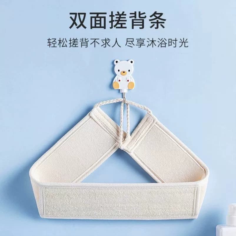 （包邮）丝瓜络搓澡巾长条搓背巾丝瓜瓤儿童洗澡搓背搓泥神器 - 缩略图3