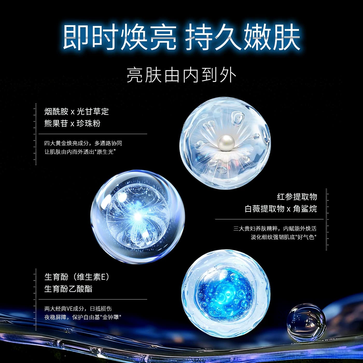 【官方正品】赋美园懒人素颜霜自然提亮肤色裸妆面部护肤品套装 - 缩略图3