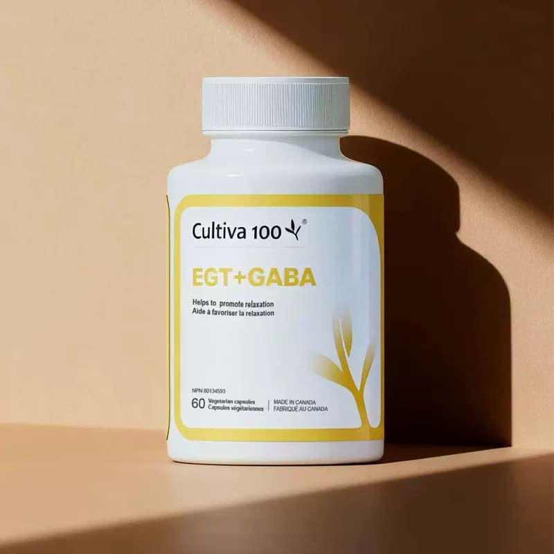 Cultiva100麦角轻情口服胶囊gaba舒缓睡眠胜褪黑素60粒麦角硫因 - 缩略图4