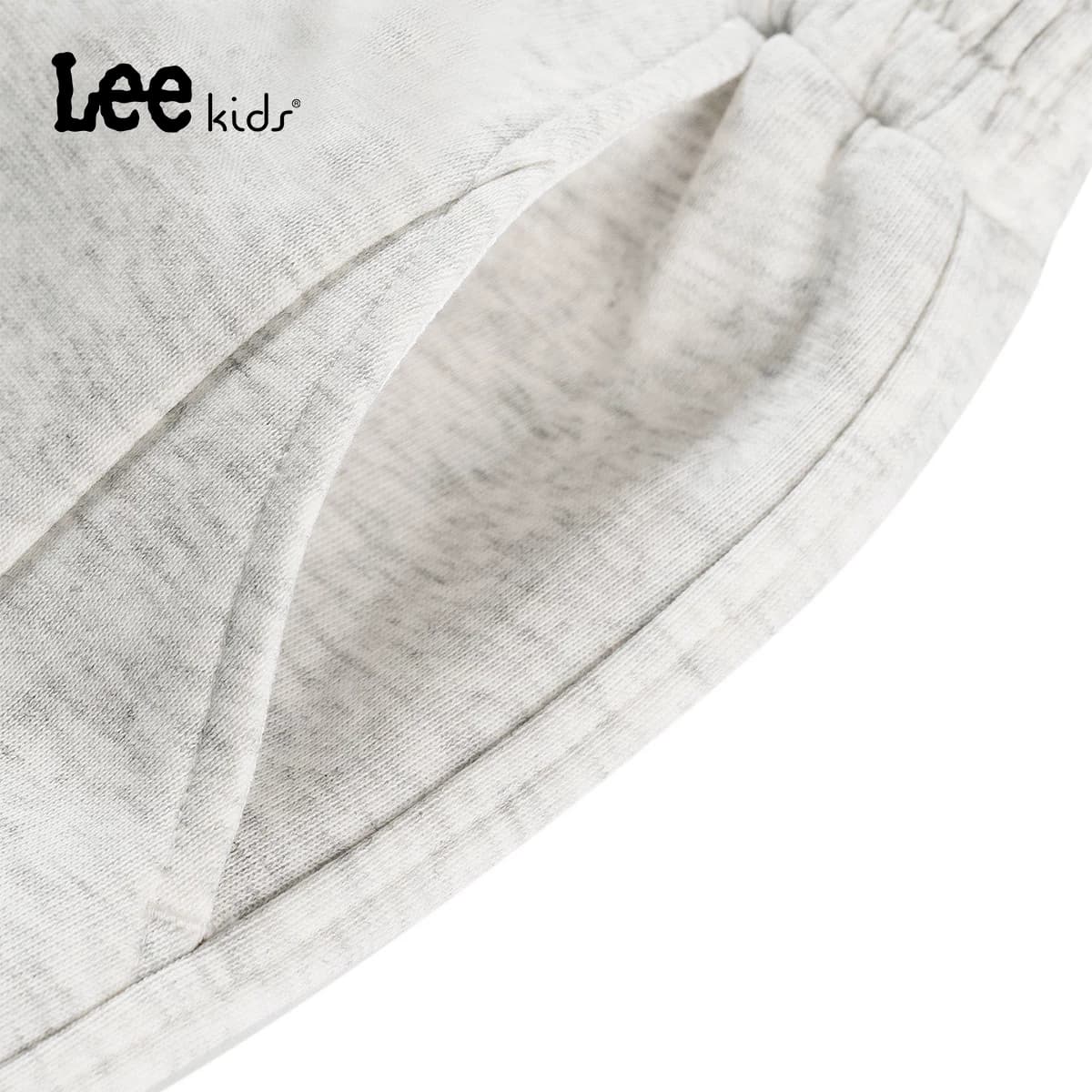 Lee kids儿童针织束脚裤春秋男童女童学院风百搭宽松时尚潮流长裤 - 缩略图4