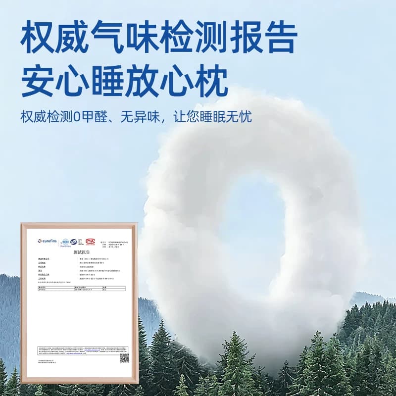 亚朵同款记忆棉枕头护颈椎助睡眠专用成人学生宿舍单人酒店同款枕 - 缩略图2