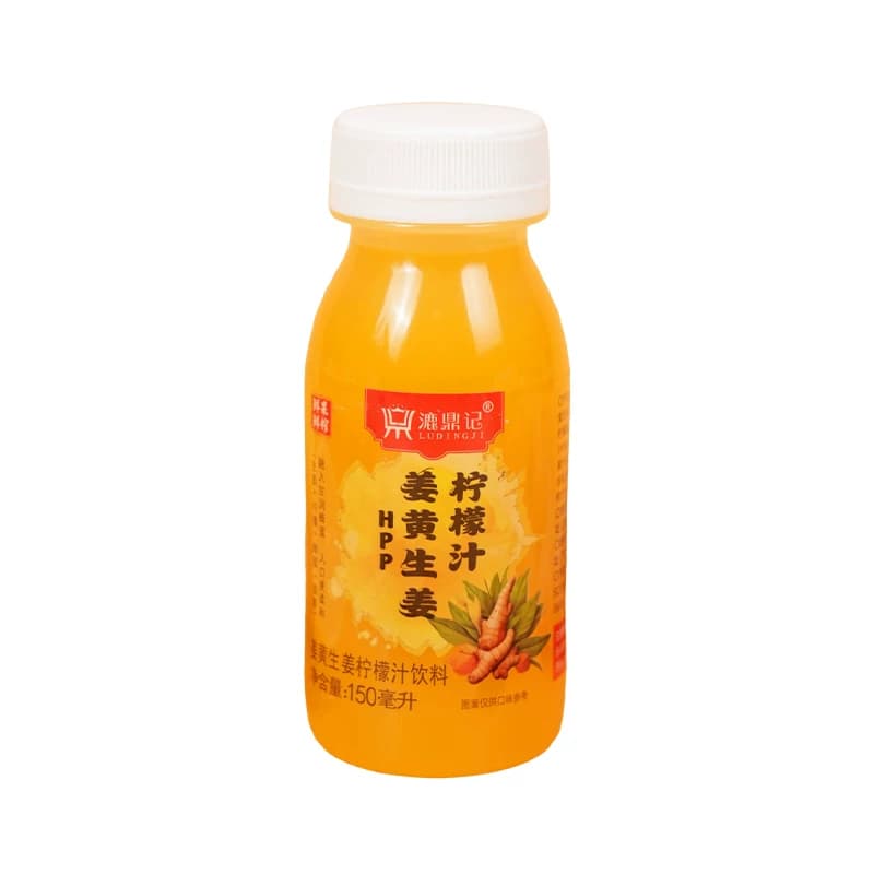 便携小瓶姜黄生姜柠檬汁 漉鼎记果蔬姜汁饮料 150ml 开盖即饮 - 缩略图5