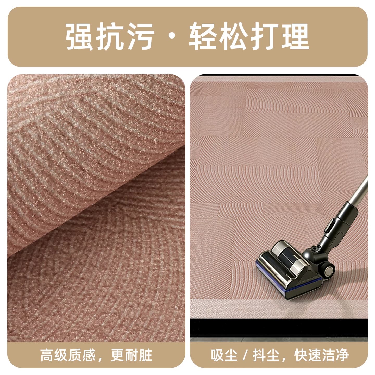 入户门地垫防滑垫进门高级感室内进门家用门口垫轻奢玄关脚垫地毯 - 缩略图3