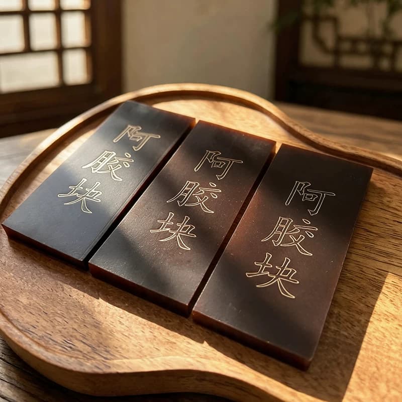 伏见堂百寿三仙阿胶块31.25g山东驴皮原产地直发东阿县黑金礼盒 - 缩略图4