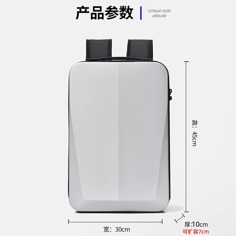 适用16寸联想Y9000P拯救者r7000笔记本电脑包15.6戴尔惠普双肩包16.6华硕ROG神舟华为荣耀小米游戏本硬壳背包 - 缩略图3