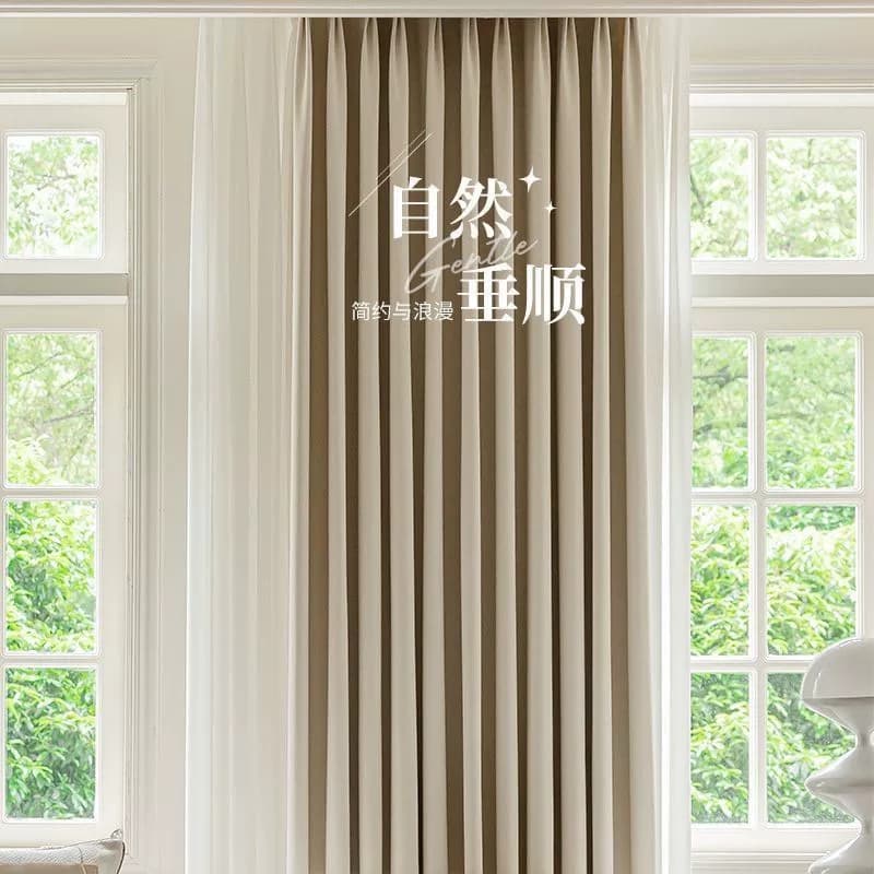 2025新款遮光卧室窗帘遮阳隔热客厅防晒加厚新款轻奢现代窗帘家用 - 缩略图4