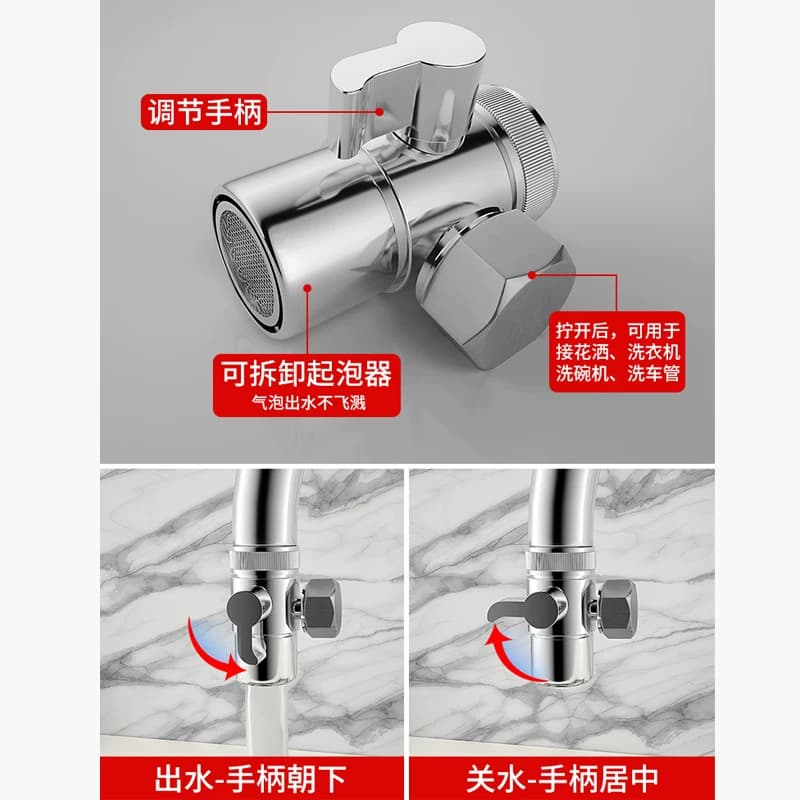水龙头漏水止水万能防滴水维修理防漏水修复转换控制阀芯开关神器 - 缩略图2