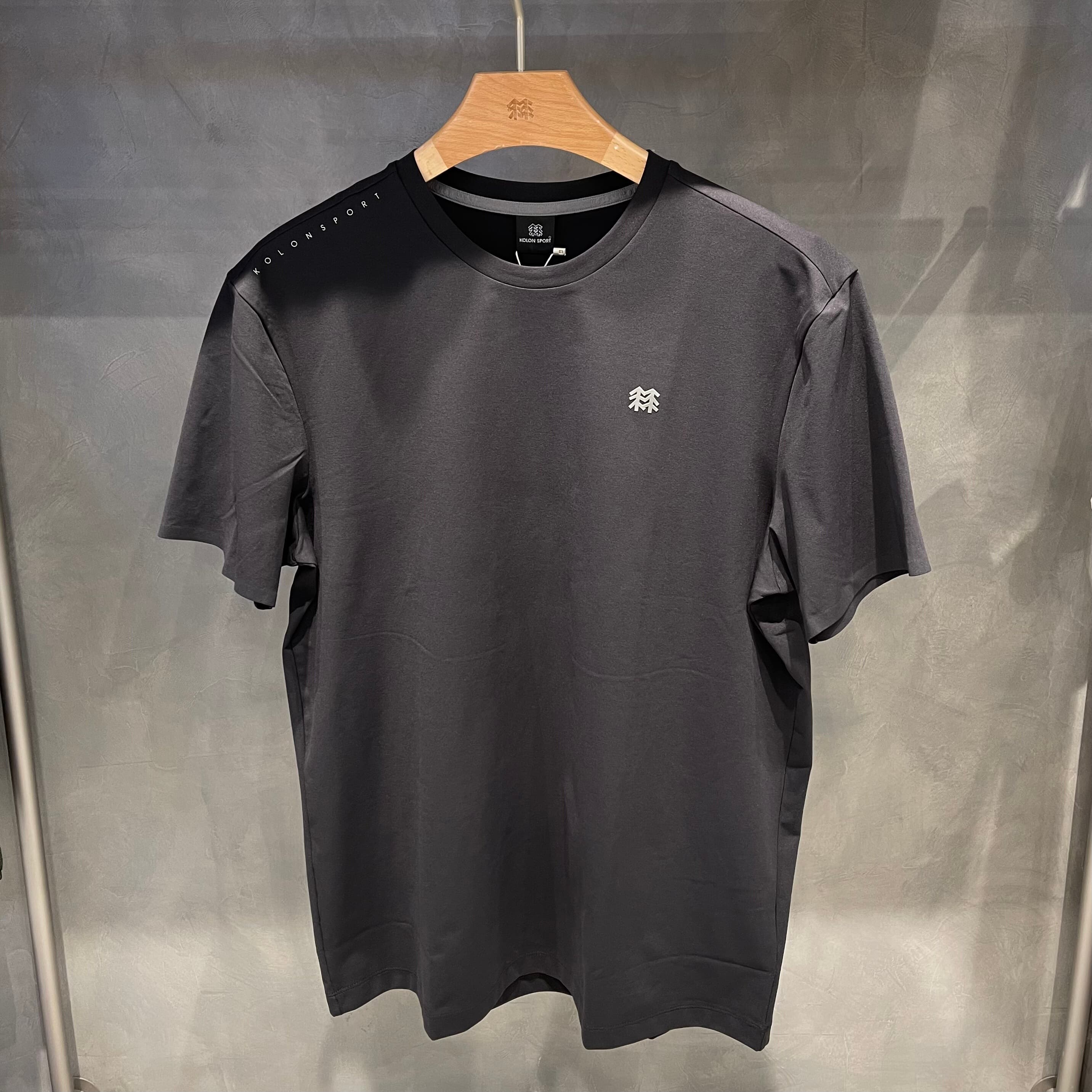 可隆KOLON SPORT 26新款男士E.D.O吸湿速干防晒抗菌透气短袖T恤 - 缩略图5