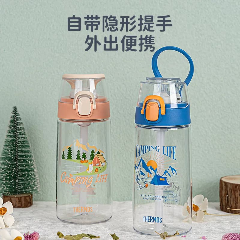 【特价清仓】膳魔师儿童吸管杯夏季宝宝水杯大容量儿童鸭嘴水杯 - 缩略图2