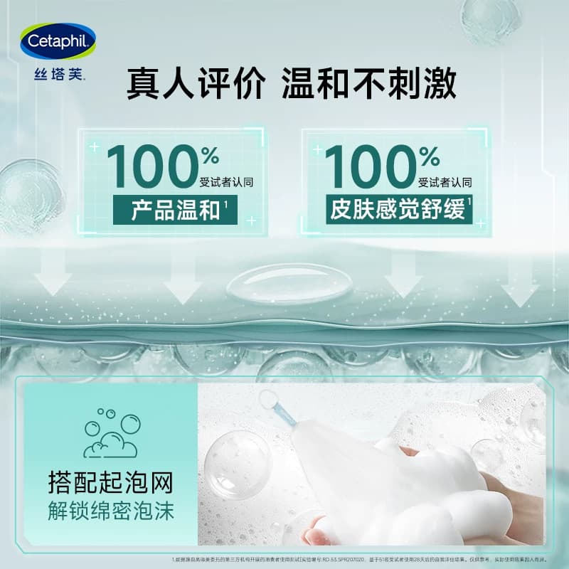 丝塔芙cetaphil三酸洁面水杨酸洗面奶油痘油敏感肌控油祛痘清毛孔 - 缩略图4