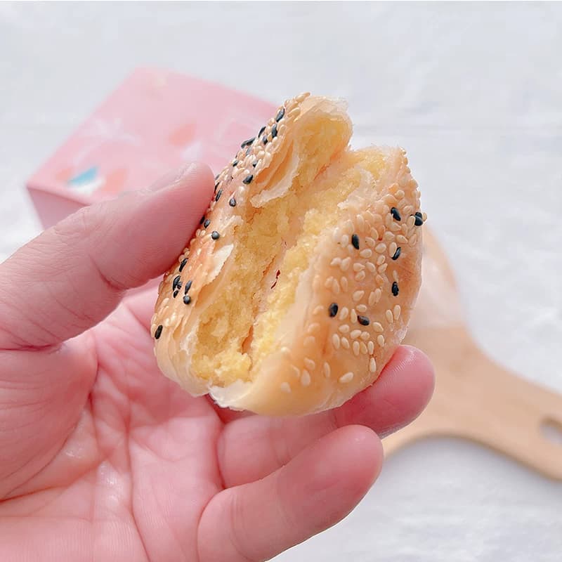 非物质文化遗产-同栗家板栗香酥饼10枚*30g礼盒厦门鼓浪屿馅饼 - 缩略图4