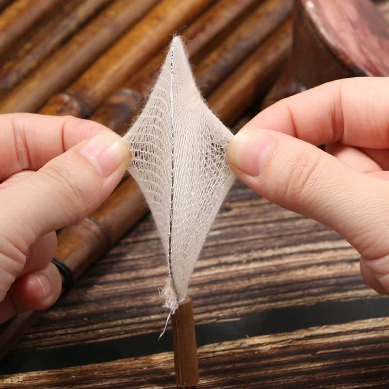 包邮中药过滤网漏勺药淋子 药篦子 药渣 茶叶渣过滤100个 纯棉 - 缩略图4