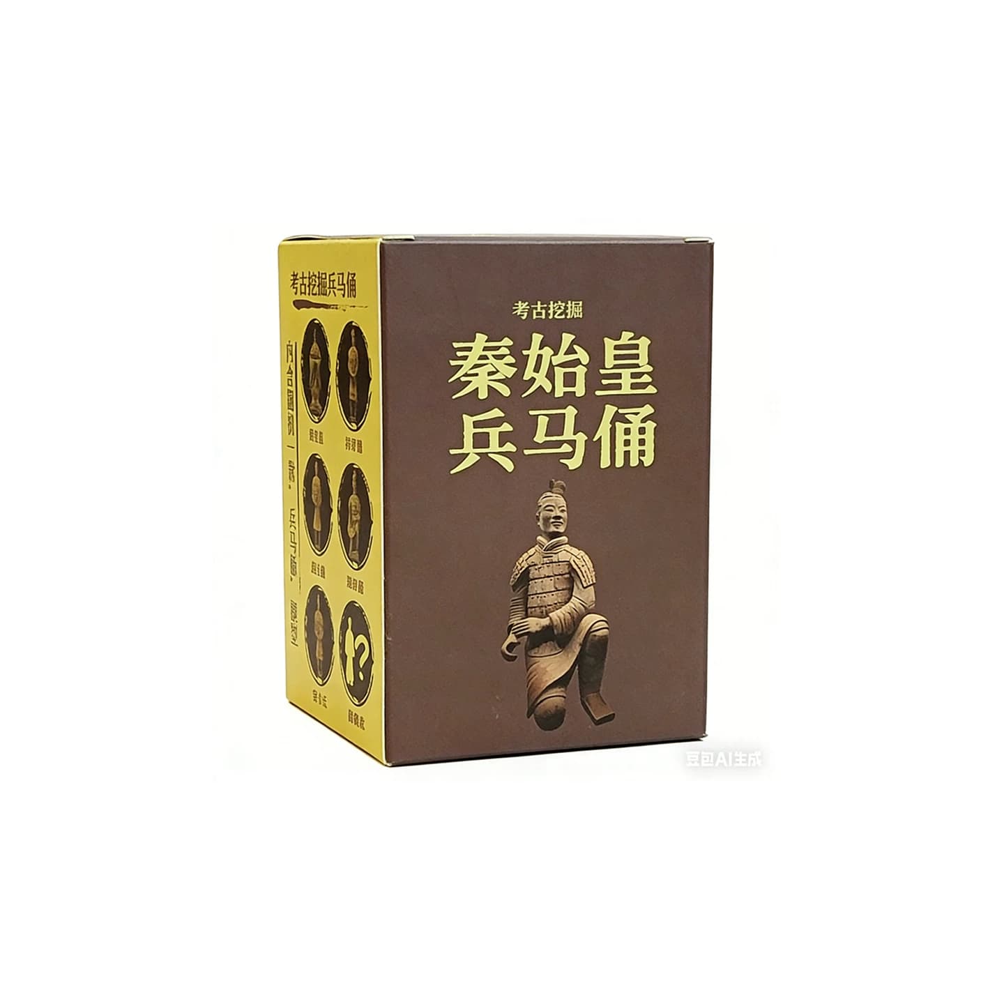 秦始皇兵马俑考古盲盒儿童考古挖掘玩具博物馆历史文物挖宝藏挖土 - 缩略图5