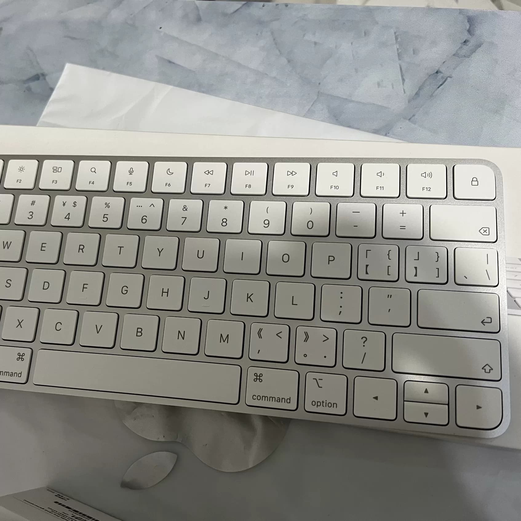 苹果无线蓝牙键盘pro笔记本电脑ipad magicKeyboard3妙控id USB-c - 缩略图2