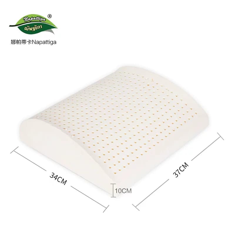 Napattiga娜帕蒂卡腰枕护腰椎泰国原装进口天然乳胶橡胶腰靠枕头 - 缩略图3