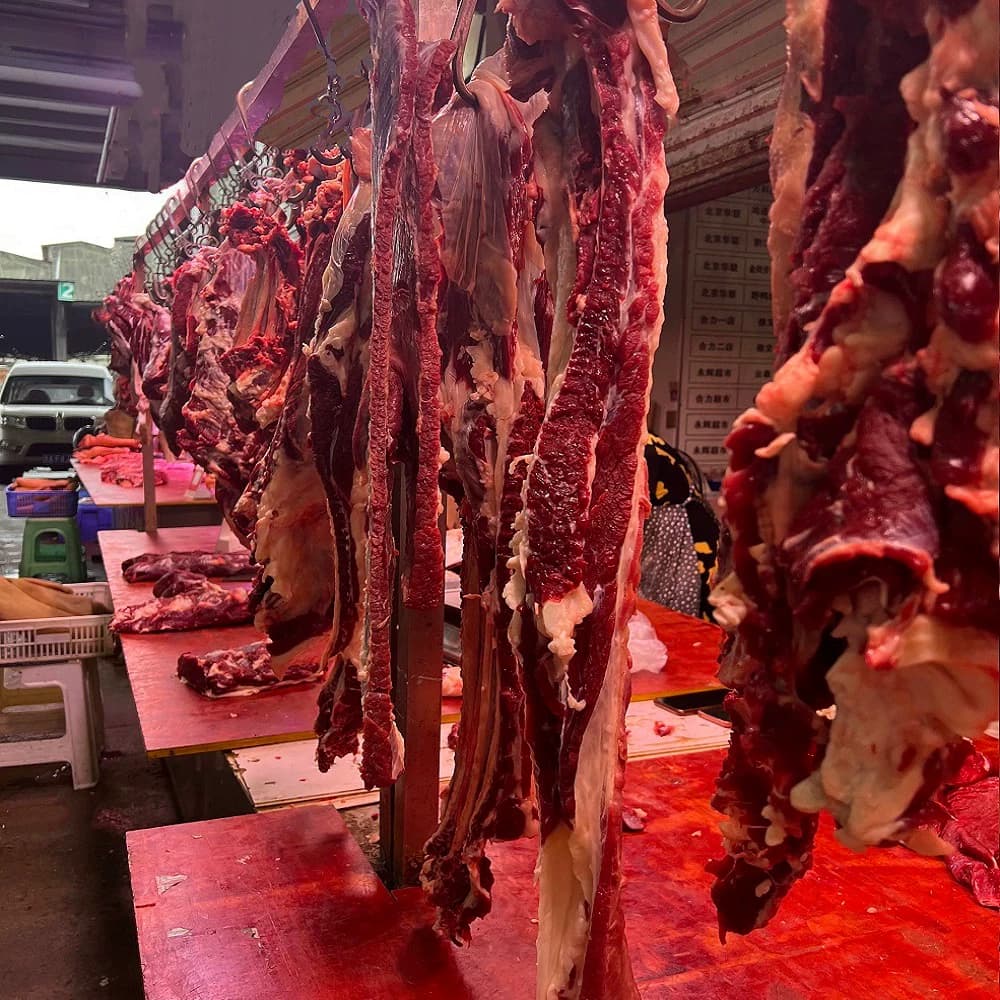 贵州散养新鲜土黄牛肉现杀生牛腿腱子肉牛里脊牛排骨牛肋条肉牛腩 - 缩略图3