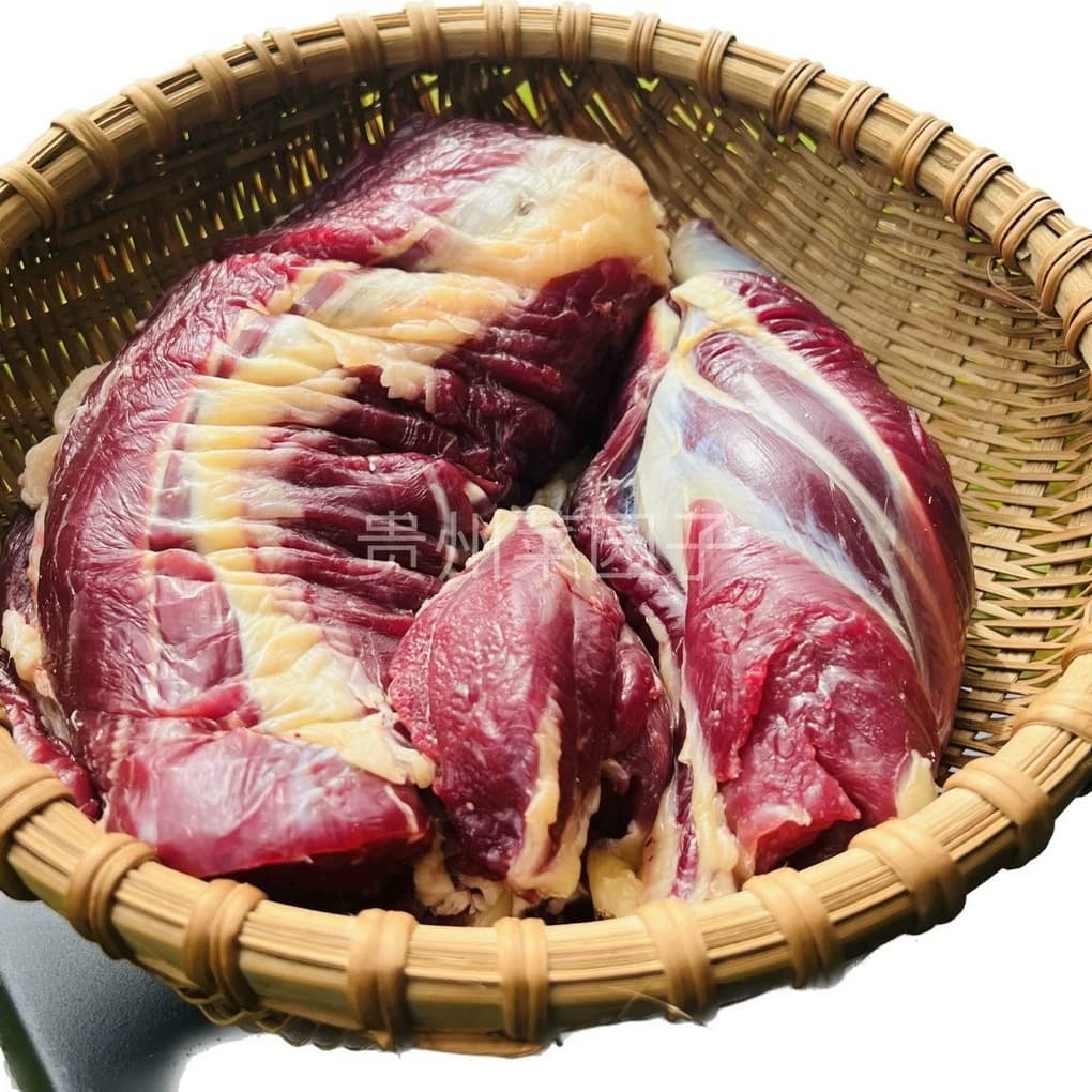 贵州散养新鲜土黄牛肉现杀生牛腿腱子肉牛里脊牛排骨牛肋条肉牛腩 - 缩略图4