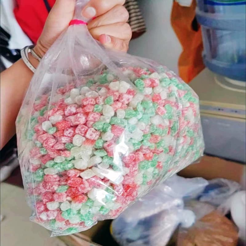 彩色冬瓜糖冰粉配料冰粉小料三色冬瓜丁冬瓜糖八宝饭月饼包子馅 - 缩略图3