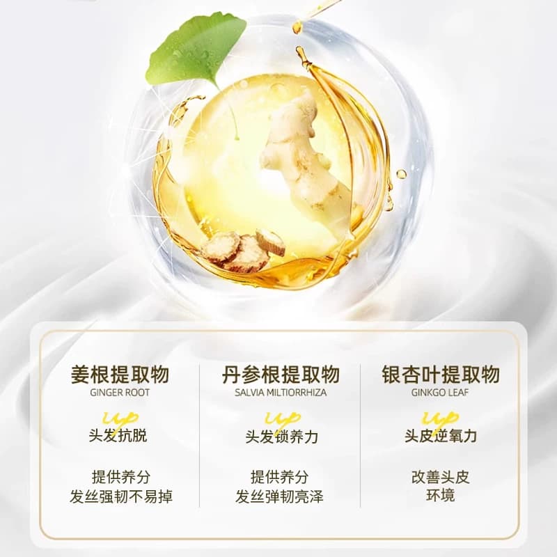 丝域姜暖滋养洗发露生姜洗发水去油去屑洗发膏强根健发无硅油正品 - 缩略图3