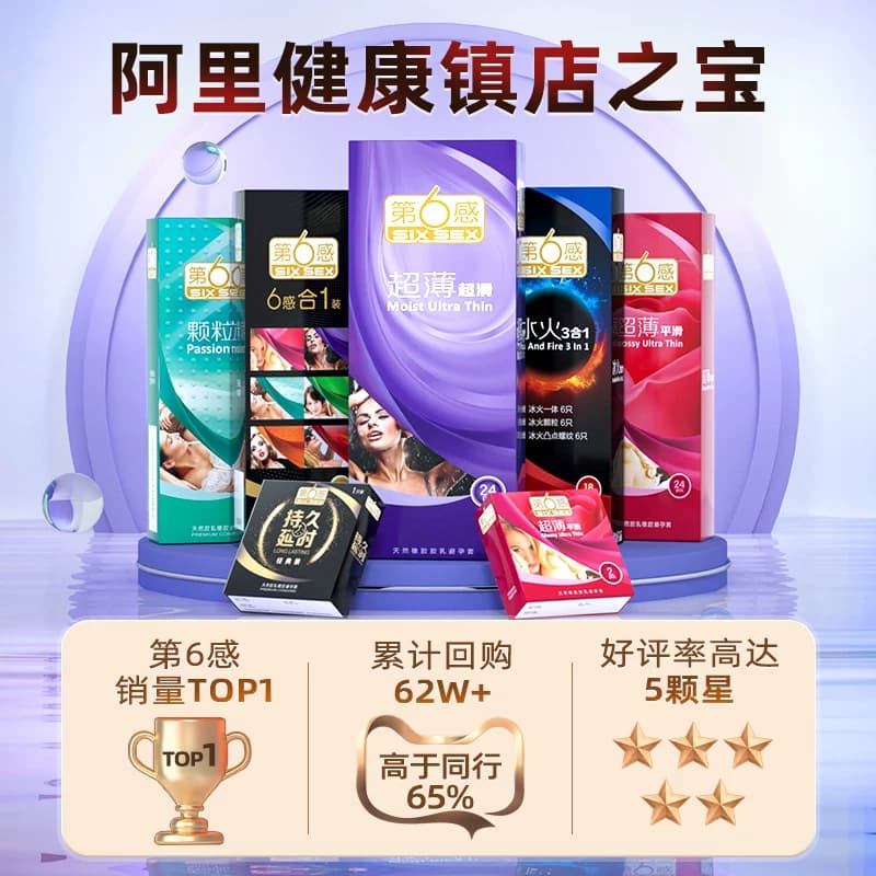 第六感避孕套超薄001持久装大颗粒bytt旗舰店正品安全套男士专用 - 缩略图2