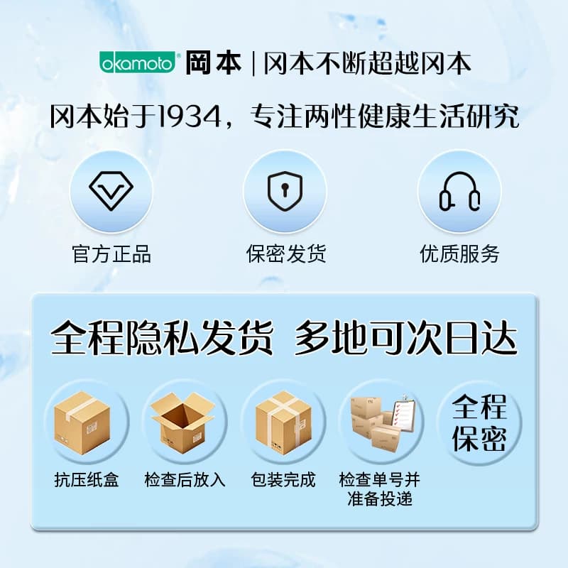 冈本避孕套超薄001裸入男女用003正品官方旗舰店安全套bytt囤货装 - 缩略图5