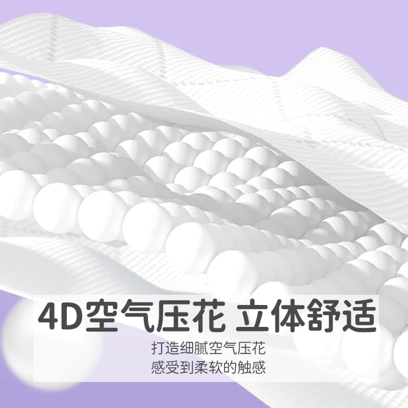 漫花3大提悬挂式抽纸实惠装餐巾纸家用纸巾整箱卫生纸可擦手sm - 缩略图3