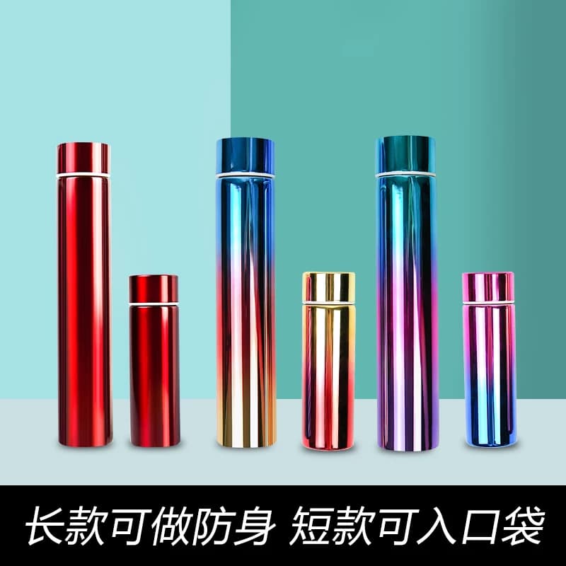 迷你保温杯女便携小简约小巧细长款学生小容量韩版防狼150ml水杯 - 缩略图2