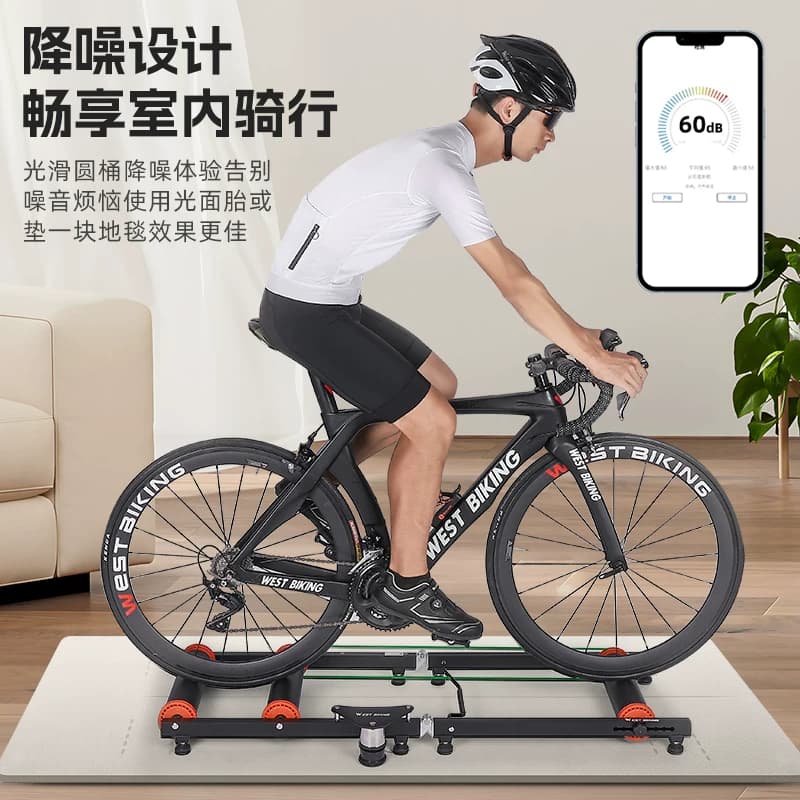 西骑者自行车滚筒骑行台公路山地车室内磁阻训练台成人家用装备 - 缩略图2