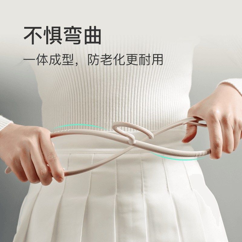 【88VIP】网易严选衣架无痕家用晾衣服撑子防肩角 颜色款式随机发 - 缩略图5