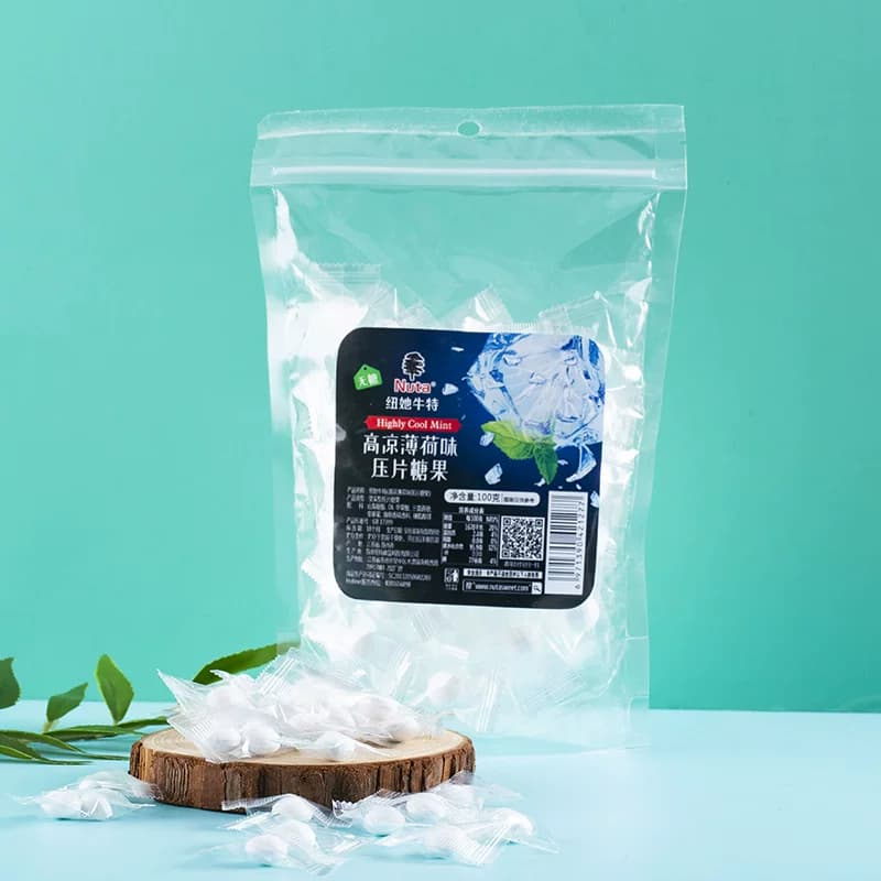 nuta无蔗糖薄荷糖高凉清新口气压片糖网红清凉招待薄荷糖 - 缩略图3