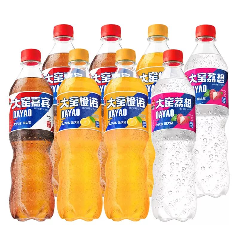吴京代言大窑汽水嘉宾橙诺荔想碳酸饮料520mL*8瓶 - 缩略图2