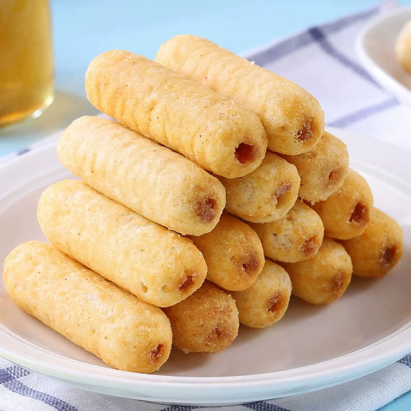 夹心米果卷能量棒饼干年货解馋小零食小吃休闲食品大礼包美食大全 - 缩略图2