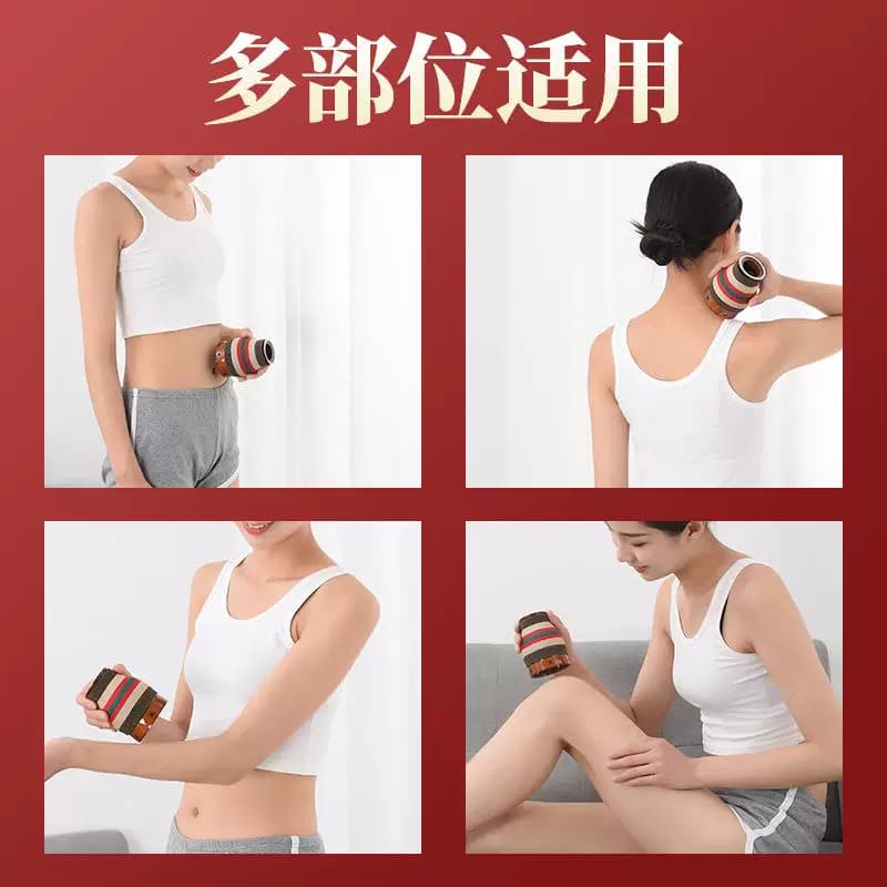 陶瓷艾灸罐刮痧杯家用紫砂罐随身灸多功能防烫艾柱熏蒸仪器具 - 缩略图2