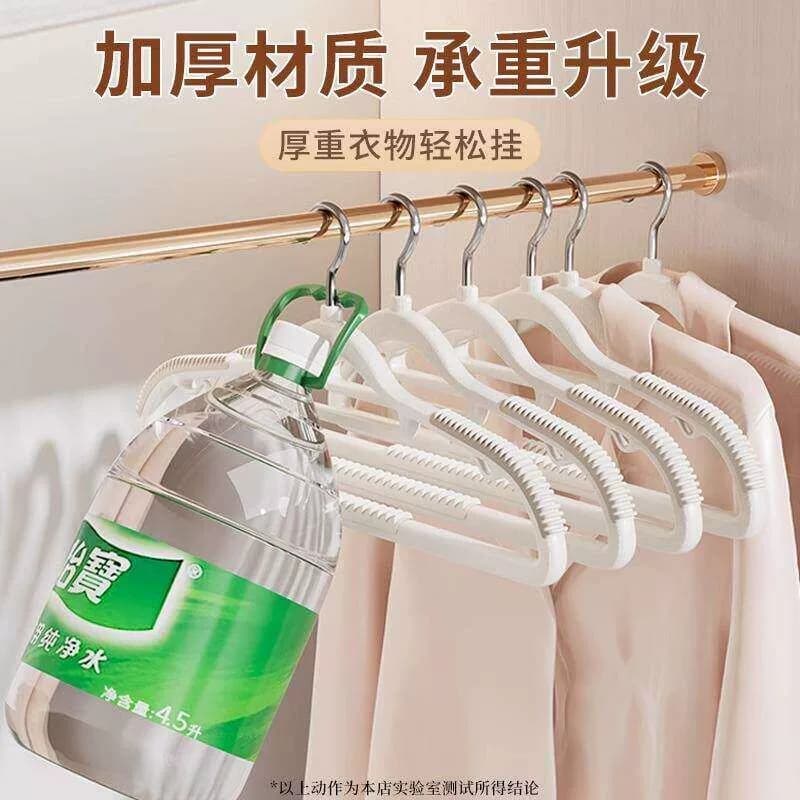 无痕护领晾衣架家用挂衣防滑防肩角凉晒衣撑服装店干湿两用衣服架 - 缩略图2