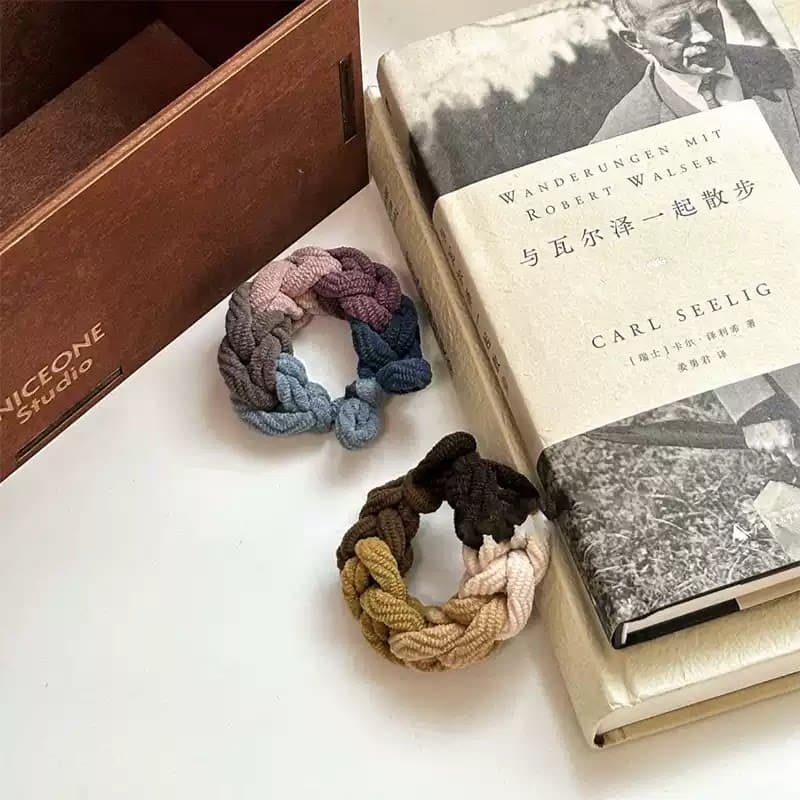 137件套发圈女简约扎头发皮筋高端高弹力耐用发绳高马尾头绳头饰 - 缩略图2