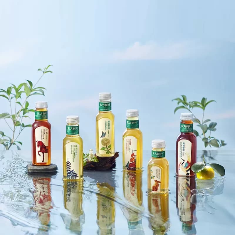 农夫山泉东方树叶500ml*9瓶茉莉花茶青柑普洱茶饮料整箱白茶绿茶 - 缩略图5
