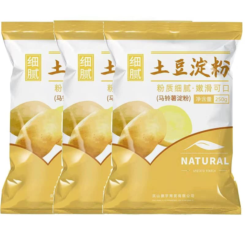 马铃薯淀粉500g土豆淀粉家用生粉勾芡粉水晶虾饺肠粉锅包肉 - 缩略图3