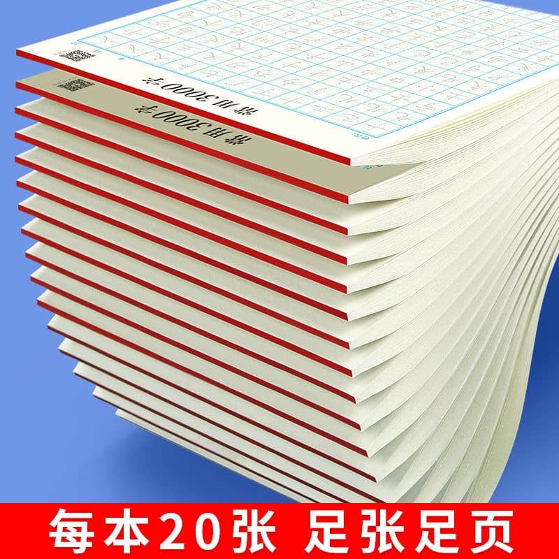 学生楷书硬笔练字帖入门基础训练练字神器成人男生女生字体漂亮控笔笔画笔顺钢笔硬笔书法专用练字本正楷字帖练习汉字每日同步常用 - 缩略图3