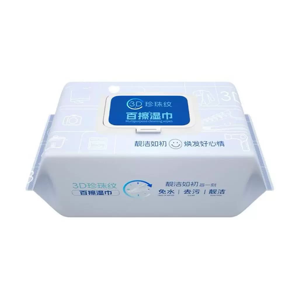 60抽擦鞋湿巾小白鞋专用加大麂皮大包去污免洗清洁一擦白湿纸巾 - 缩略图4