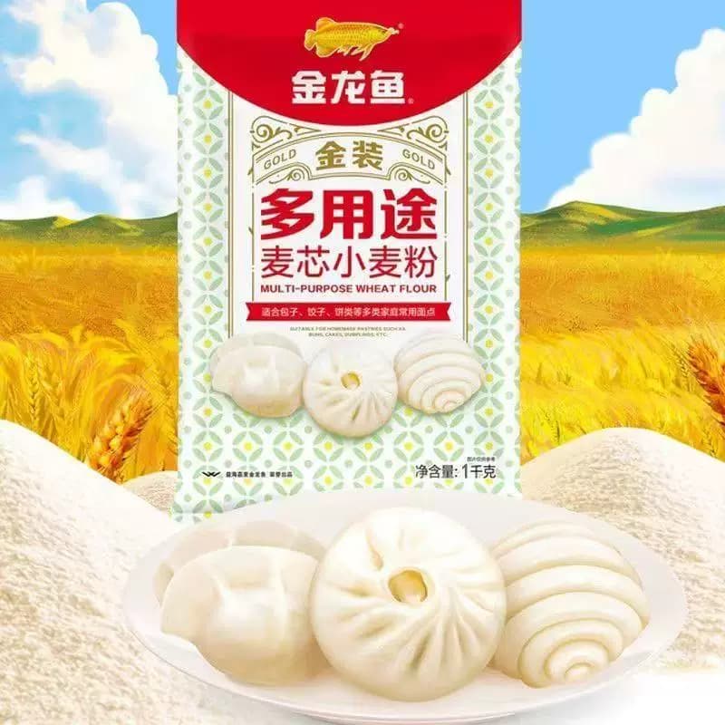 【芭芭兑换】金龙鱼小麦粉1kg多用途麦芯粉 - 缩略图2