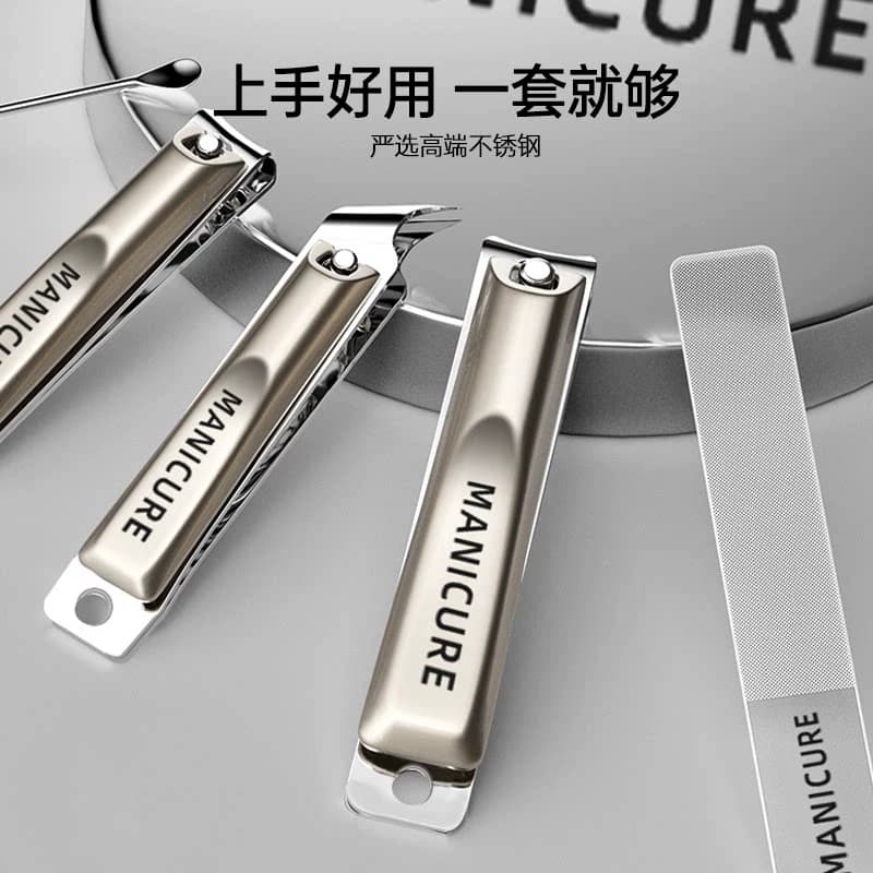 指甲刀指甲钳高端指甲剪刀家用单个大号套装款男士斜口脚修甲工具 - 缩略图2
