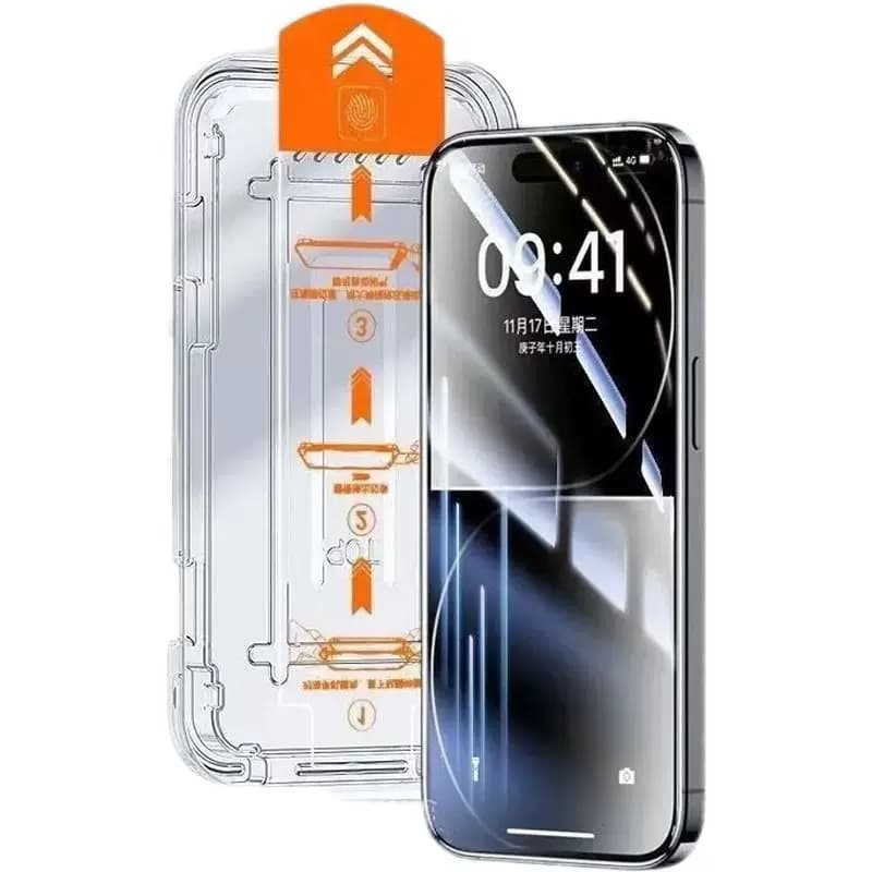 手机膜钢化膜适用苹果17/15promax无尘仓秒贴膜iphone14plus13ip12听孔防尘网11pro全屏XRX防指纹覆盖防爆 - 缩略图5
