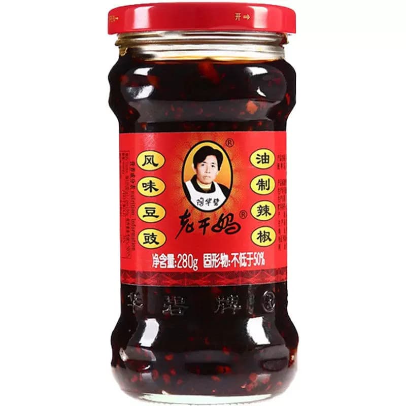 芭芭农场兑换老干妈风味豆豉280g拌饭拌面酱辣酱味增辣椒酱酱料 - 缩略图5