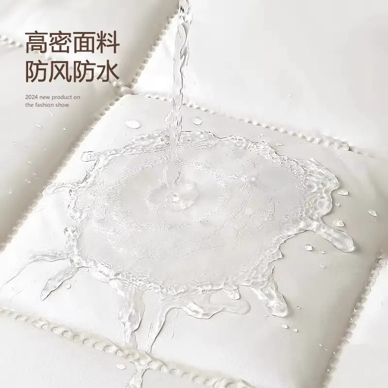 电动车挡风被冬季加绒加厚摩托车防水罩四季通用防水膜全包秋新款 - 缩略图4