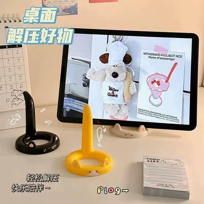 1个随机色萌趣小猫支架 - 缩略图5