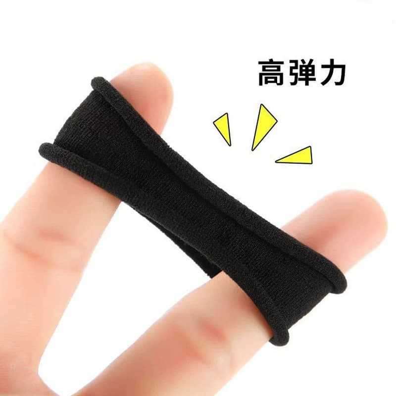 【30条】黑色无接缝高弹力发圈 - 缩略图5