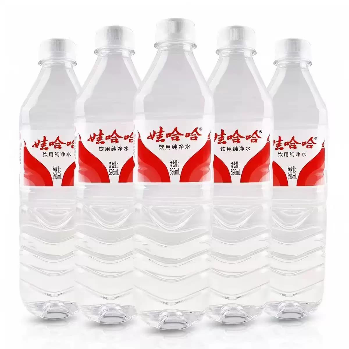 娃哈哈纯净水596ml×24瓶整箱会议接待饮用水瓶装夏日解渴 - 缩略图3