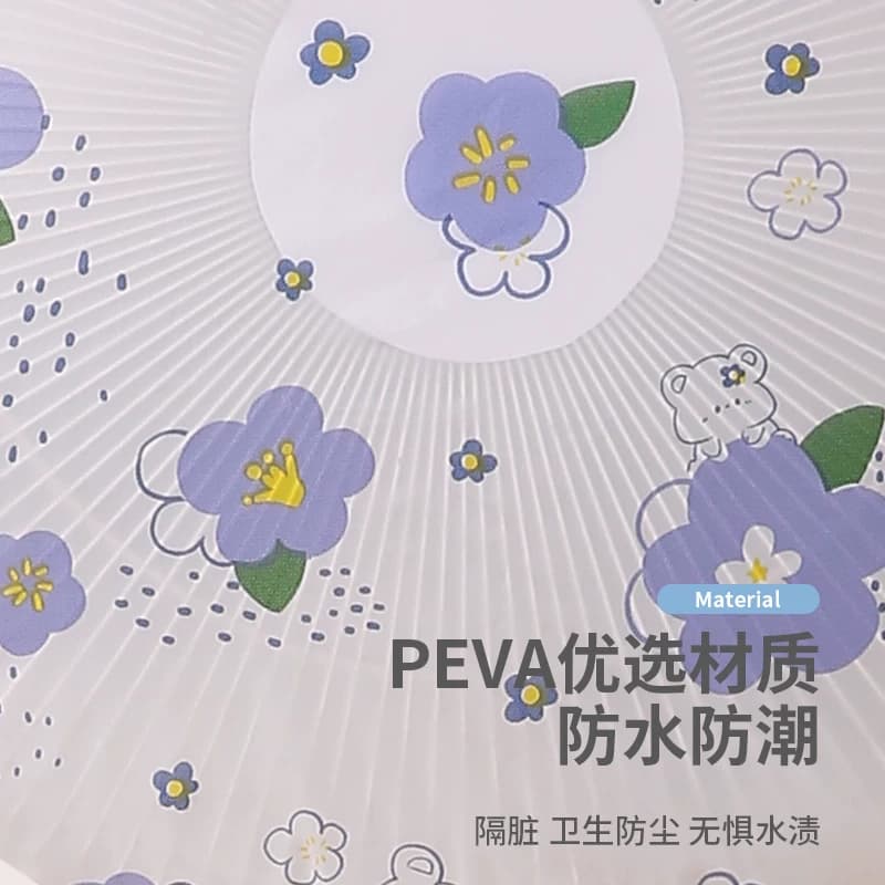 电风扇罩子防夹手防尘罩风扇网罩立式台式通用全包保护套电扇防套 - 缩略图4