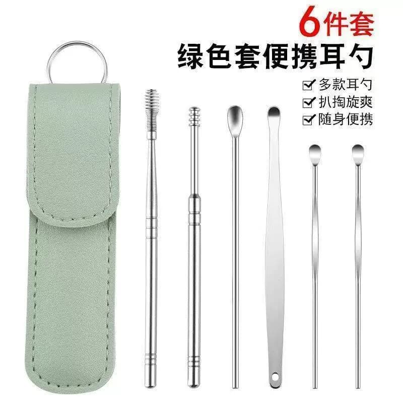 皮盒耳勺6件套1套 - 缩略图5