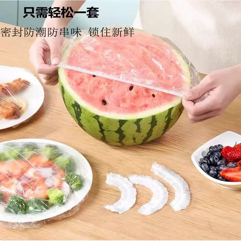 【100只】一次性保鲜膜套食品级 - 缩略图2